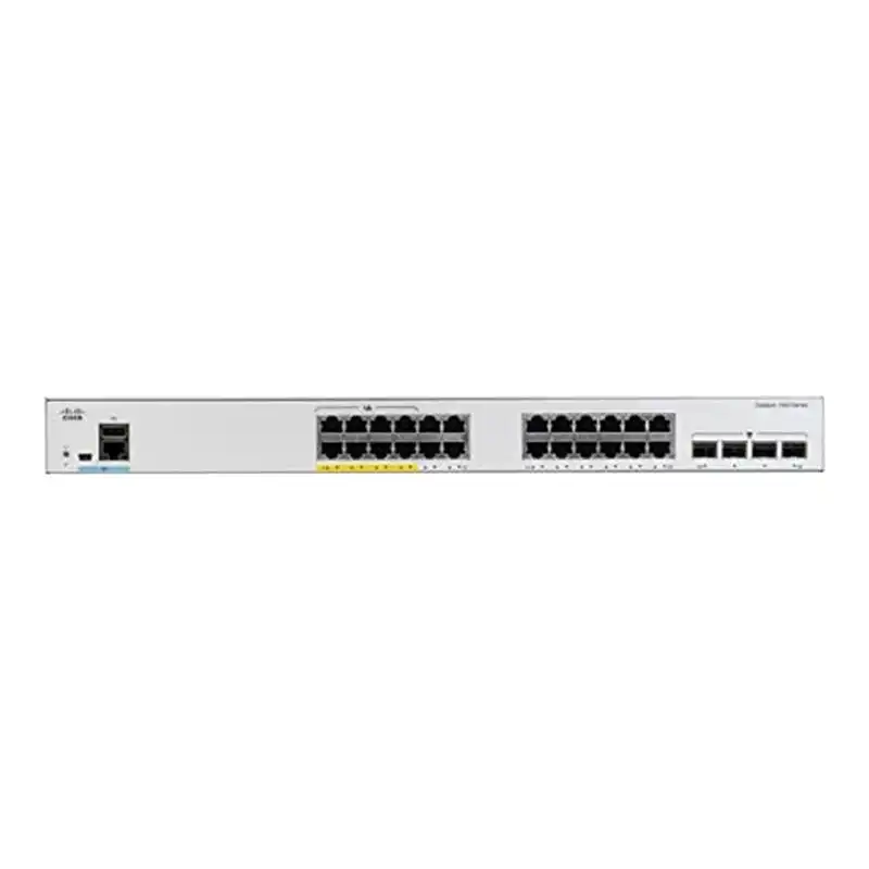 Cisco Catalyst 1000-24FP-4G-L - Commutateur - Géré - 24 x 10 - 100 - 1000 (PoE+) + 4 x Gigabit SFP ... (C1000-24FP-4G-L)_1